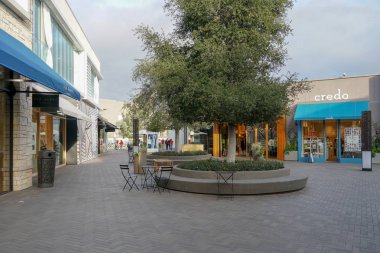 University Town Centre 'da UTC Westfield Alışveriş Merkezi. Upmarket zincir perakendeciler, bir film Tiyatrosu, restoranlar ile açık alışveriş merkezi. . La Jolla, San Diego, Kaliforniya, ABD. 