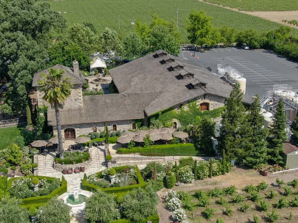 Aerial View Sattui Winery Retail Store Helena Napa Valley California Stock Picture