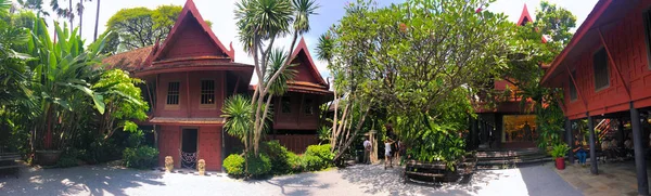 Museo Jim Thompson Tailandia Bangkok Casa Del Fundador Jim Thompson —  Fotos de Stock