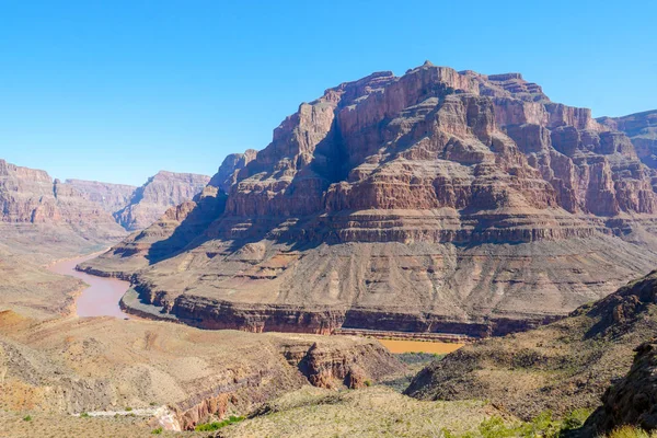 Schilderachtig Landschap Uitzicht Grand Canyon National Park Met Colorado River — Stockfoto