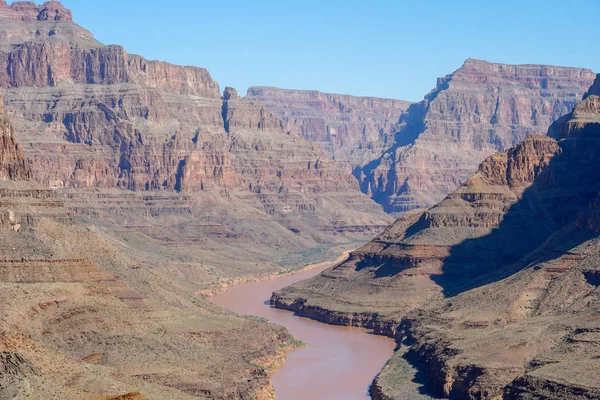 Schilderachtig Landschap Uitzicht Grand Canyon National Park Met Colorado River — Stockfoto