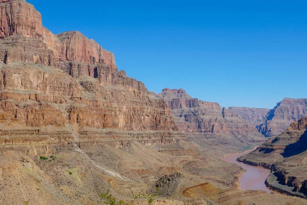 Schilderachtig Landschap Uitzicht Grand Canyon National Park Met Colorado River — Stockfoto