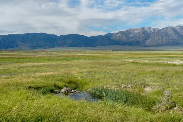 Wild Willy Hot Spring Long Valley Jeziora Mammoth Mono County — Zdjęcie stockowe