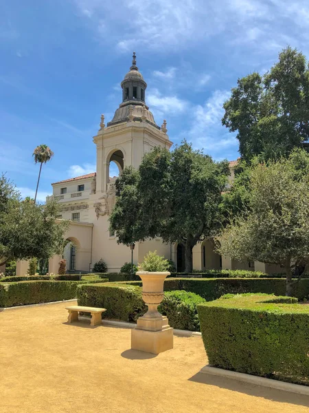 The Pasadena City Hall garden. The City Hall was completed in 1927 and serves as the central location for city government. Pasadena, California, USA
