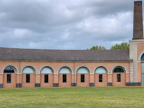 Den Stora Hornu Gamla Industriella Kolbrytning Komplex Och Företag Stad — Stockfoto