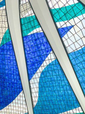 Brezilyalı mimar Oscar Niemeyer tarafından tasarlanan Brasilia Katedrali