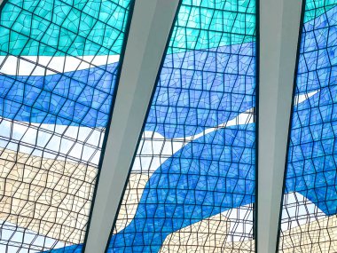 Brezilyalı mimar Oscar Niemeyer tarafından tasarlanan Brasilia Katedrali