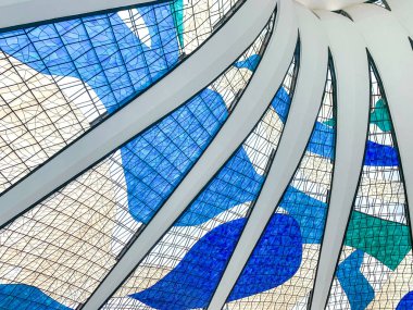 Brezilyalı mimar Oscar Niemeyer tarafından tasarlanan Brasilia Katedrali