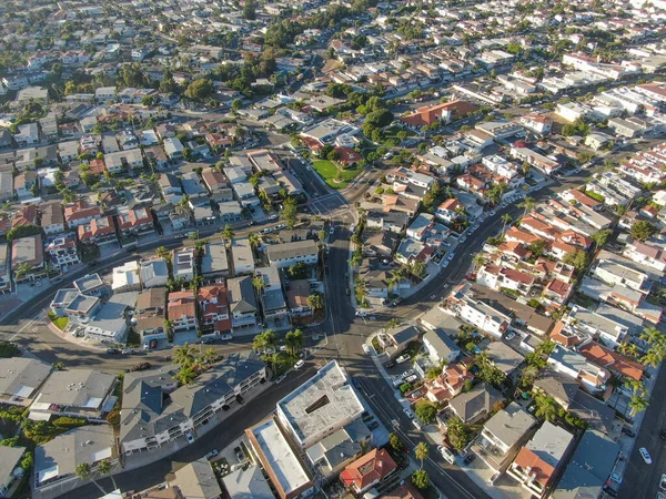 Aerial view of San Clemente coastline town — Stock Photo, Image