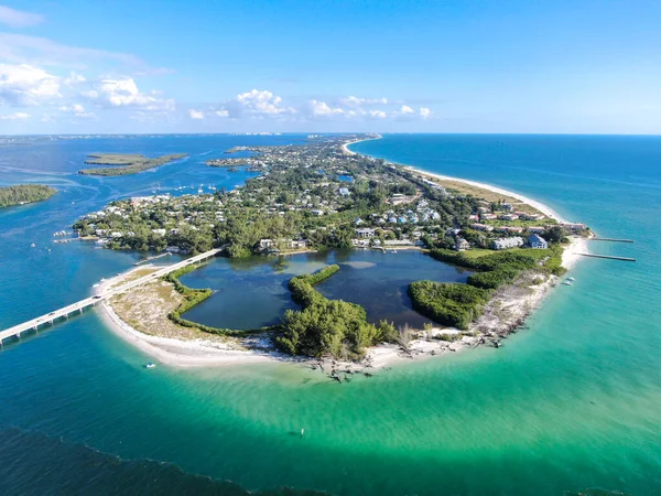 Vista aérea de Longboat Key, Florida — Foto de Stock