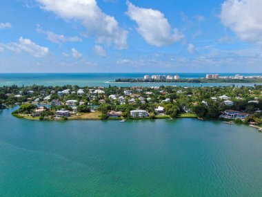Siesta Key, Sarasota kıyısı, Florida. 