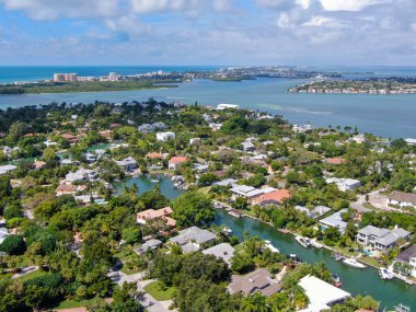 Siesta Key, Sarasota kıyısı, Florida. 