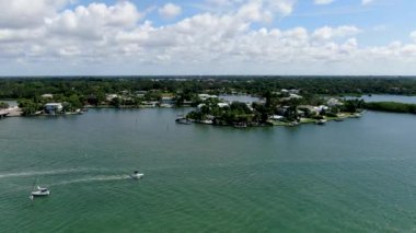 Sarasota kıyılarının havadan görünüşü, Florida