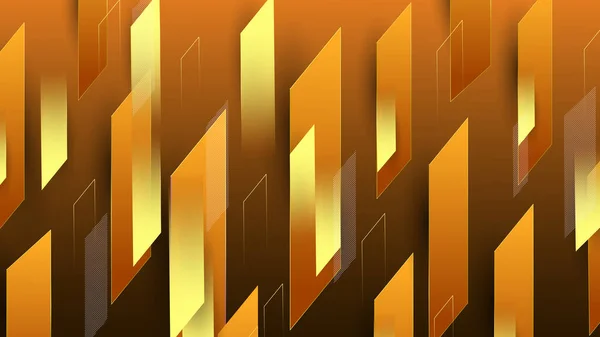 Astratto colorato arancione oro sfondo geometrico — Foto Stock