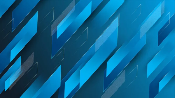 Abstract colorful blue geometrical background