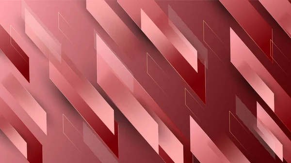 Abstrato colorido fundo geométrico vermelho — Fotografia de Stock
