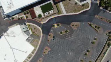 Hava görüntüsü endüstri bölgesi ve şirket ofisi, depo, California
