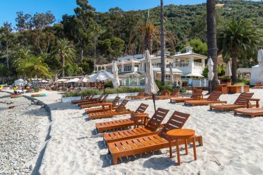 Descanso plaj kulübü, Santa Catalina Adası, ABD
