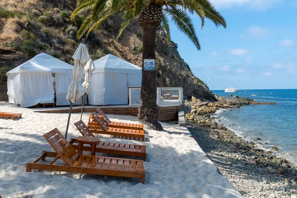 Descanso beach club, Santa Catalina Island, Amerikai Egyesült Államok — Stock Fotó