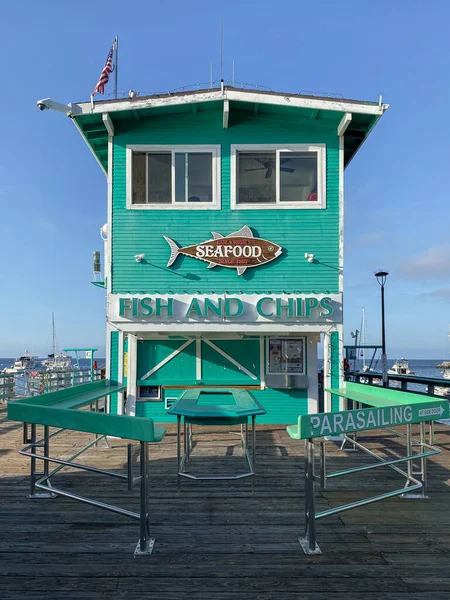 Masse de la baie d'Avalon dans l'île de Santa Catalina, États-Unis — Photo