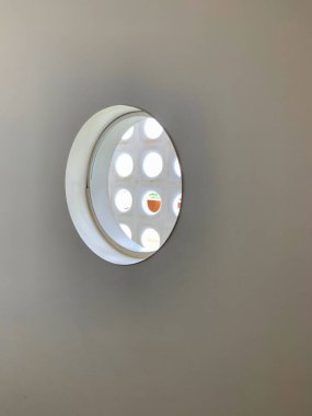 Brasilia 'daki B Otel' in mimari detayları. Şehir planlamacısı Lucio Costa ve Oscar Niemeyer tarafından tasarlandı.