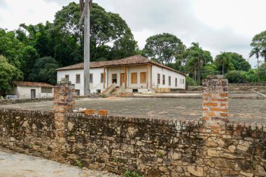 Amparo 'daki Eski Peynir Çiftliği Fazenda Atalaia, Sao Paulo Eyaleti, Brezilya