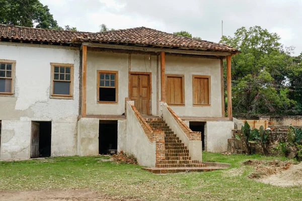 Antigua granja de quesos Fazenda Atalaia en Amparo, Estado de Sao Paulo, Brasil — Foto de Stock