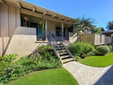 Carlsbad 'da evleri olan özel bir yerleşke.