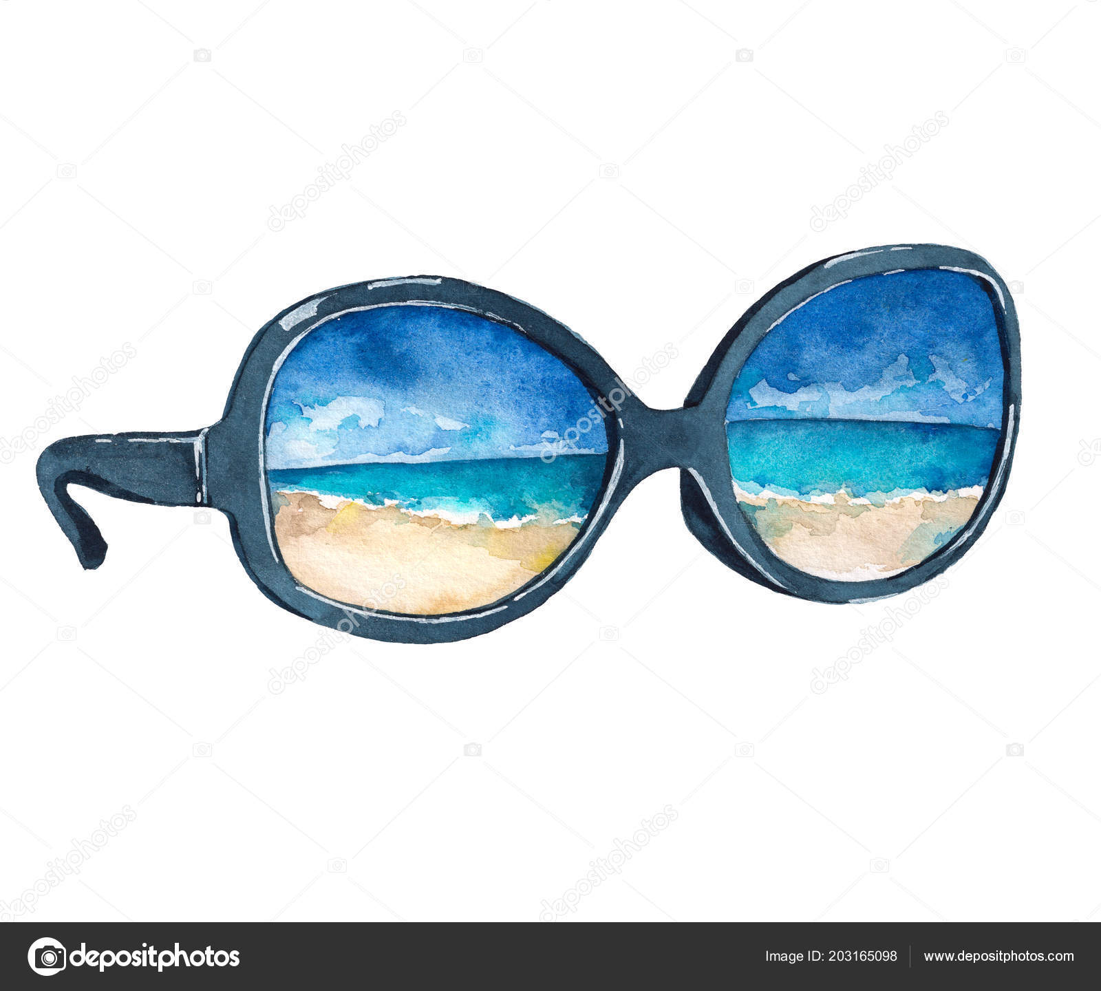 sunglasses with reflection