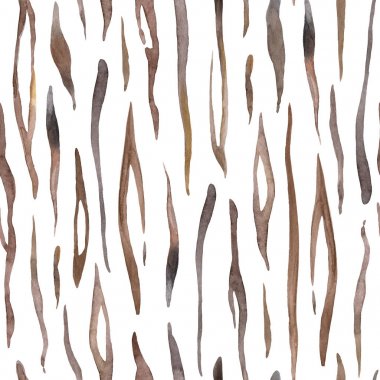 Kaplan soyut dikişsiz desen. Suluboya boyalı el.