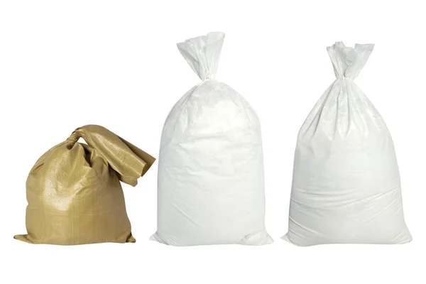 白い背景に分離されたタイの産業袋のセット — ストック写真