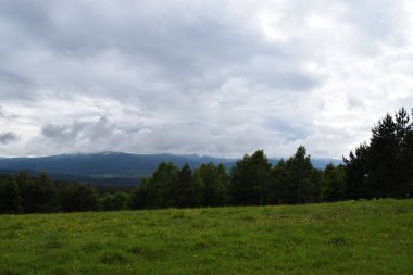 Umava Milli Parkı'ndan görüntülemek.