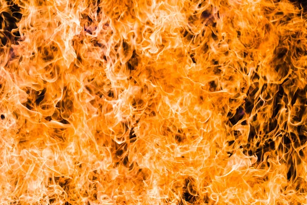 Orange Fire Flame Texture Background — Stock Photo, Image