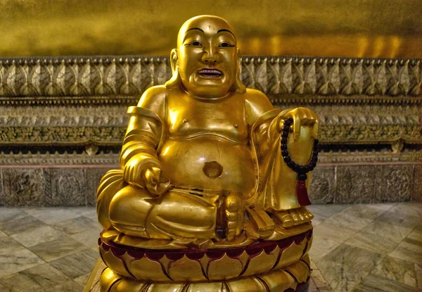 Статуя Будды Храме Бангкоке Таиланд — стоковое фото