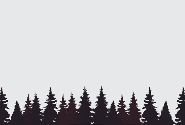 Ilustración Vectorial Del Fondo Forestal Naturaleza Fondo — Vector de stock