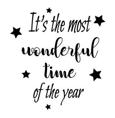 Bunun vektör çizimi yılın en güzel zamanı, Noel arkaplanı.. 