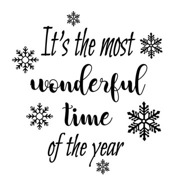 Bunun vektör çizimi yılın en güzel zamanı, Noel arkaplanı.. 