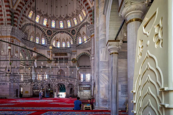Τζαμί Φατίχ Εσωτερικό Κωνσταντινούπολης — Φωτογραφία Αρχείου