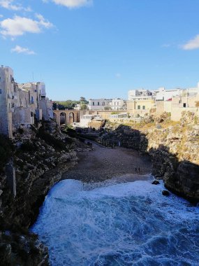 Polignano a Mare, Italya. Fotoğraf