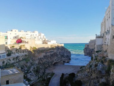 Polignano a Mare, Italya. Fotoğraf