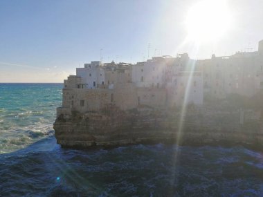 Polignano a Mare, Italya. Fotoğraf