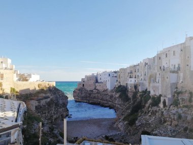 Polignano a Mare, Italya. Fotoğraf
