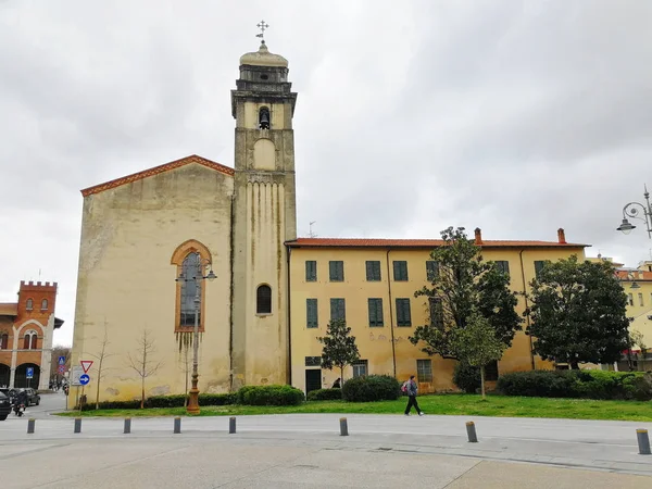 Strada Pisa Italia Vista Sulla Strada Gli Edifici — Foto Stock