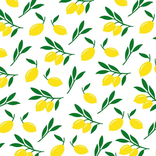 Limon çizimi. Kusursuz desen. Vektör çizimi. Hatıra eşyaları için en iyisi..