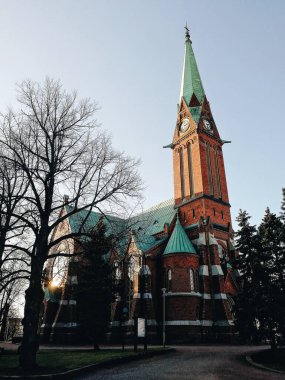 Finlandiya 'daki katedral. Finlandiya 'da kilise mimarisi