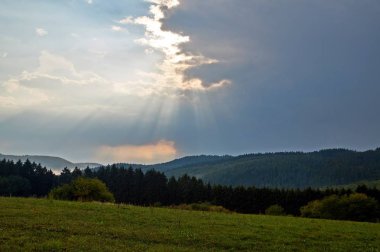 Almanya Kuzey Eifel güzel manzara.