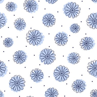 Soyut çiçek illüstrasyon. Soyut bir çiçek tasarlanmış, vektörel çizimler içinde çalıştı