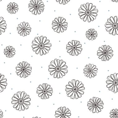 Soyut çiçek illüstrasyon. Soyut bir çiçek tasarlanmış, vektörel çizimler içinde çalıştı