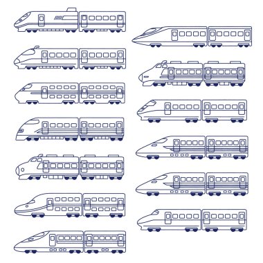 Shinkansen gösterimi, Japon Shinkansen çekti,