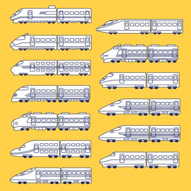 Shinkansen gösterimi, Japon Shinkansen çekti,